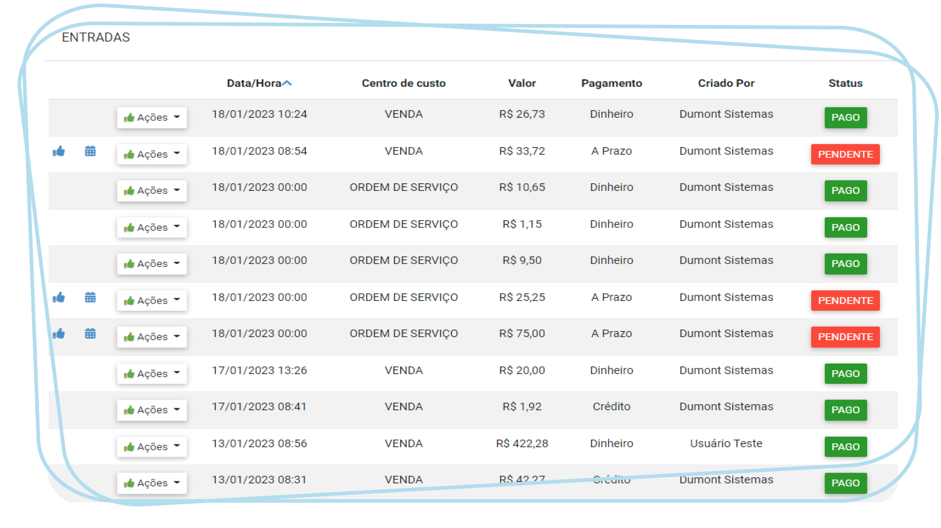 Controle Financeiro